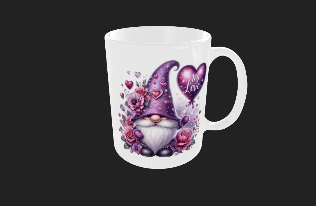 Mug Gnomes st valentin