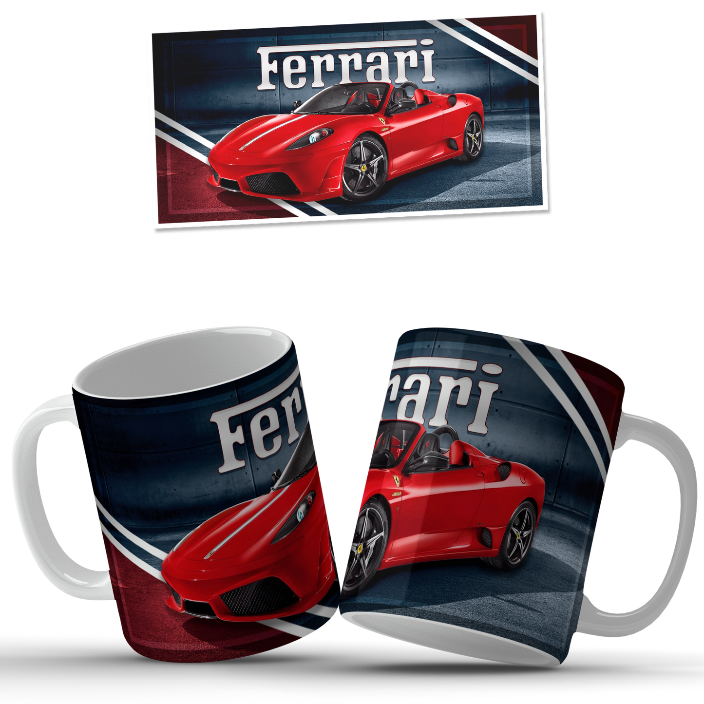 Mug modèle de voiture