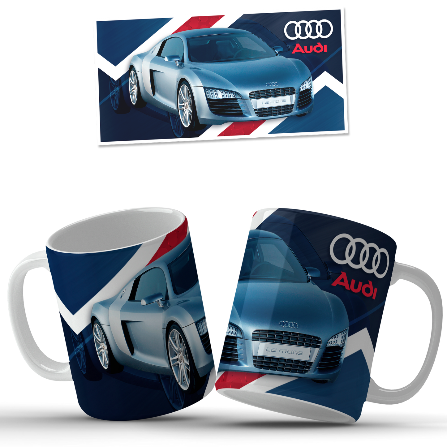 Mug modèle de voiture