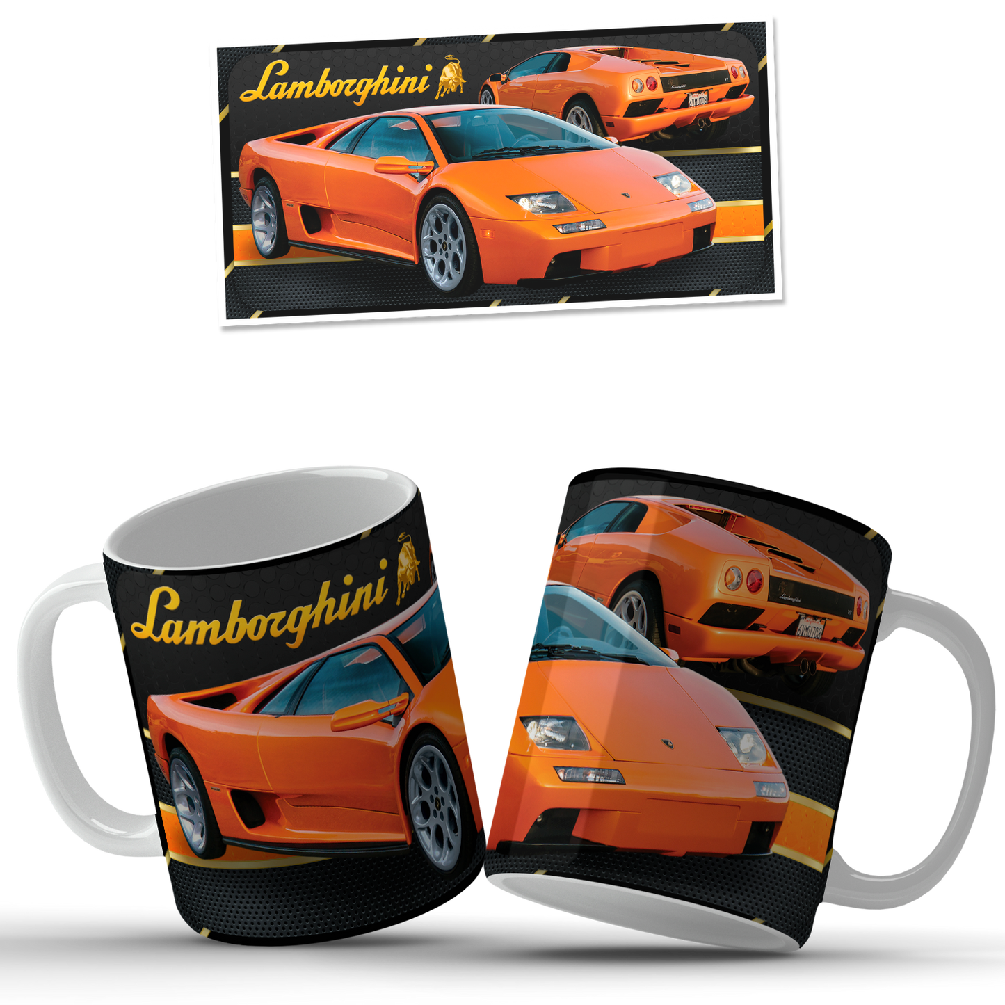 Mug modèle de voiture