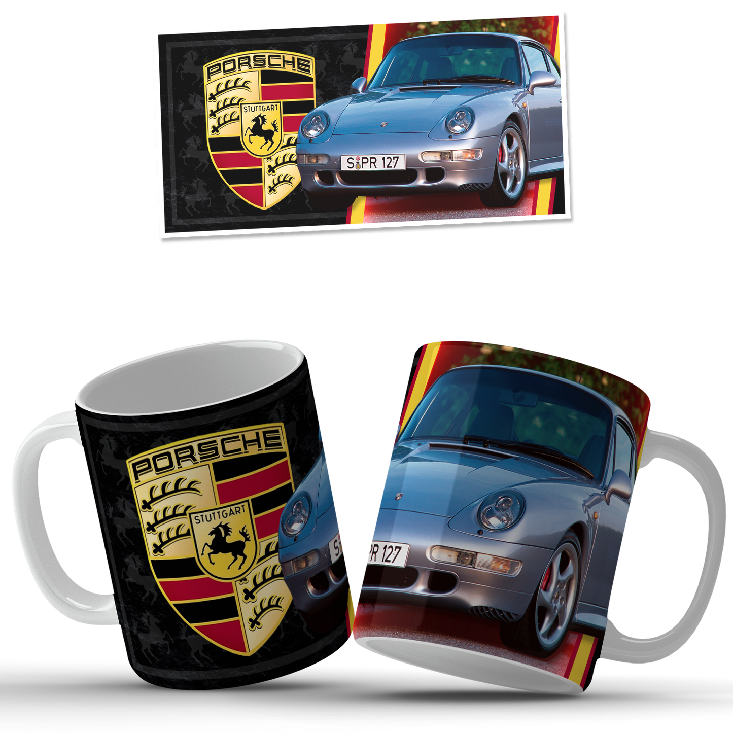 Mug modèle de voiture