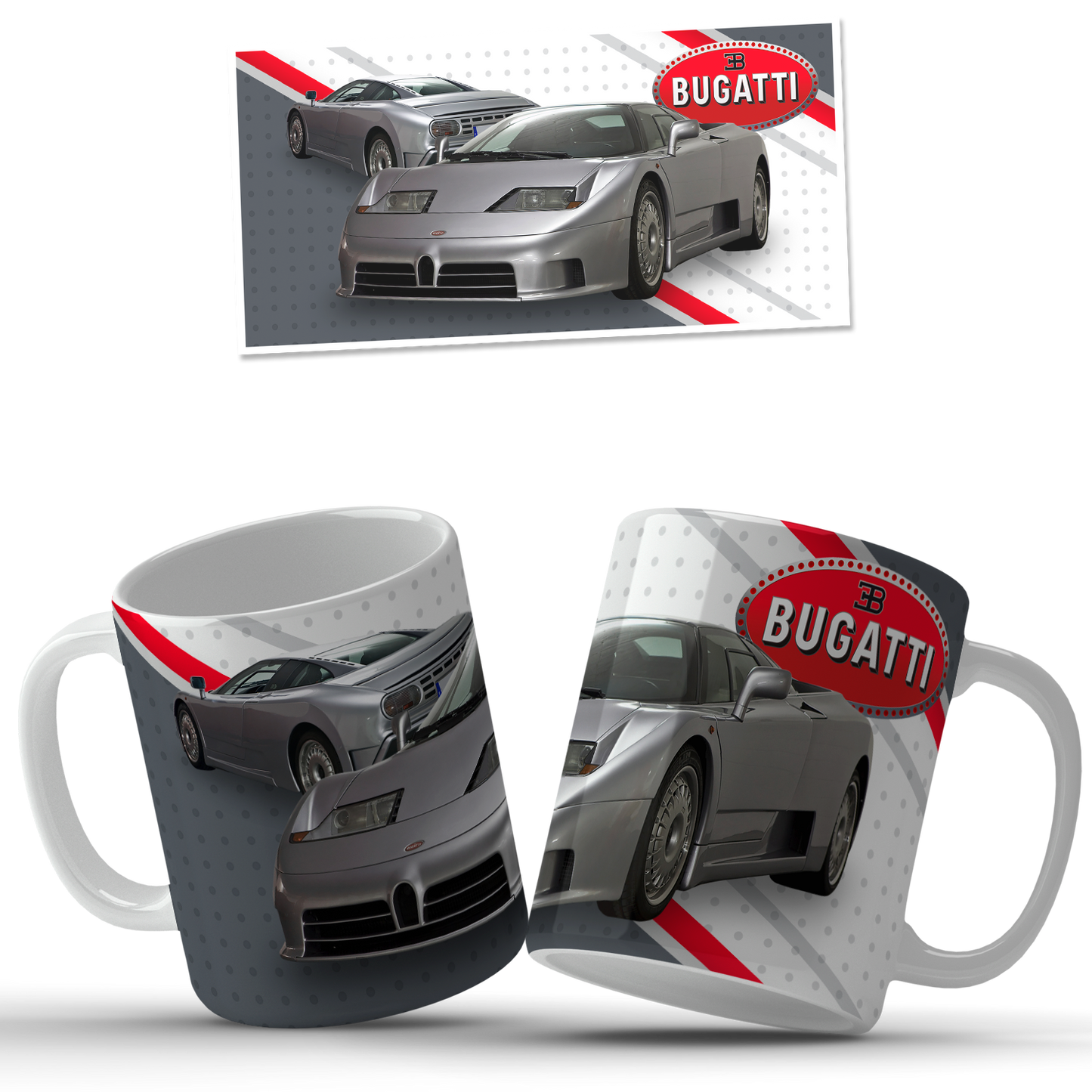 Mug modèle de voiture