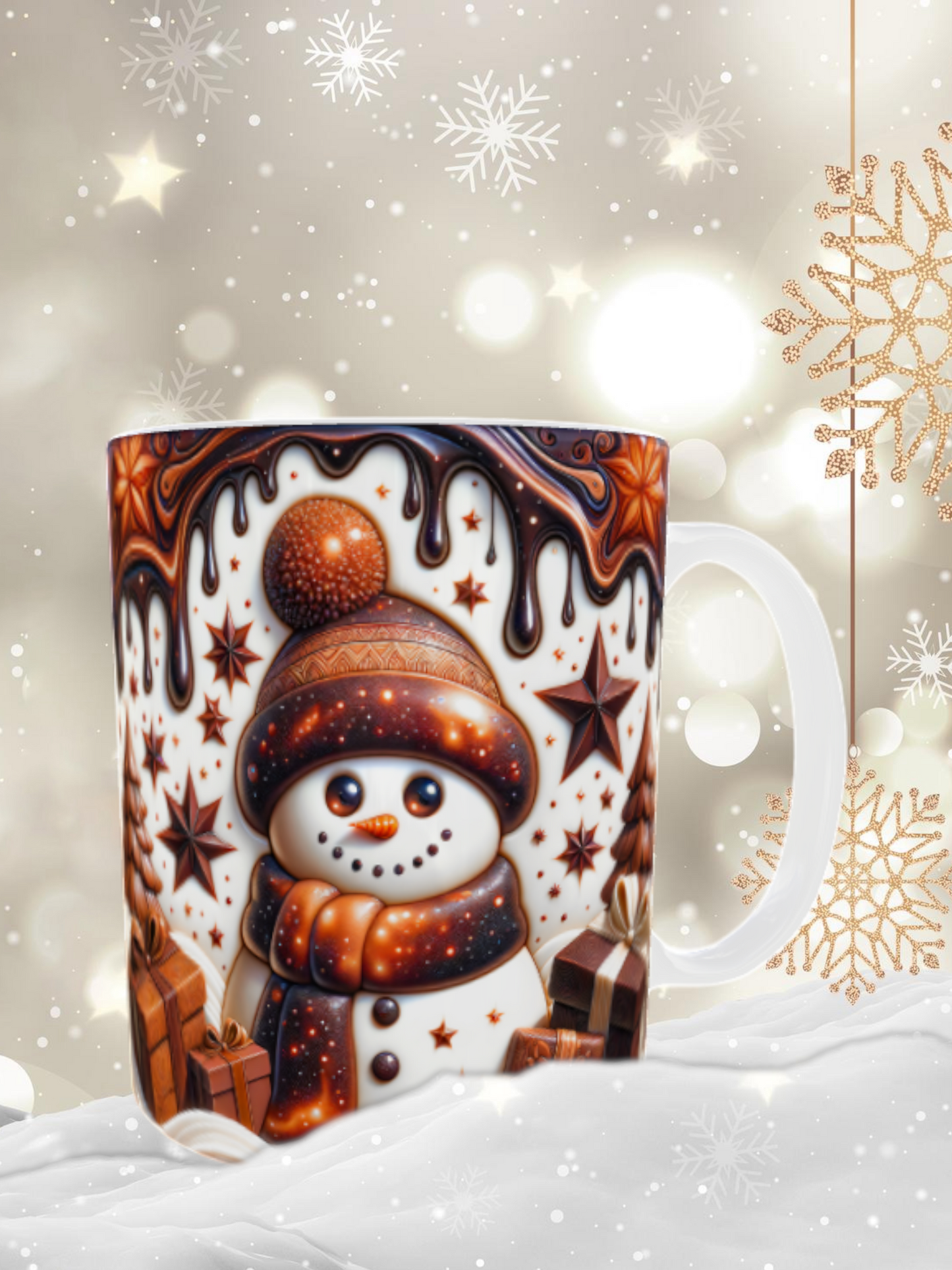 Mug bonhomme de neige