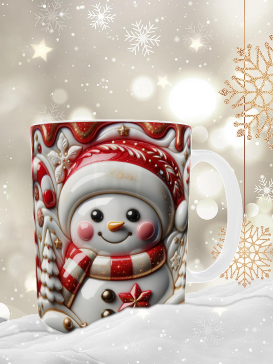 Mug bonhomme de neige