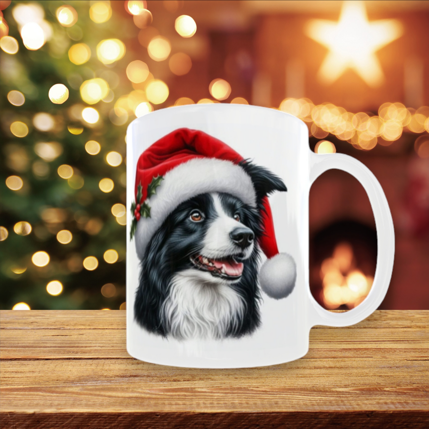 Mug chien noël