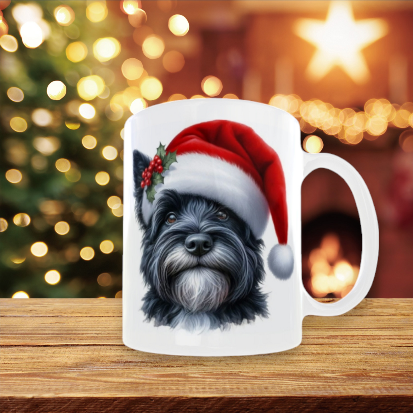 Mug chien noël