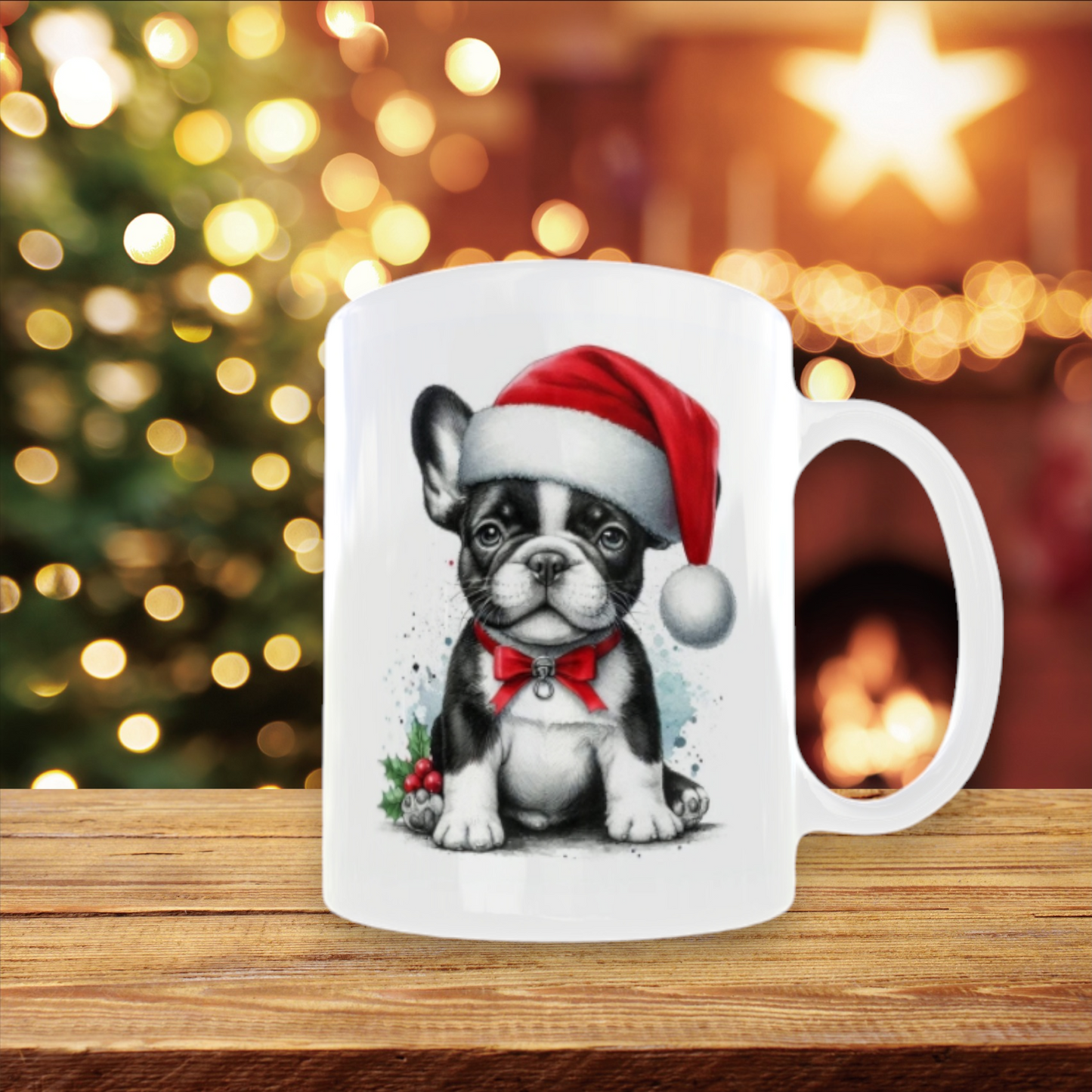 Mug chien noël