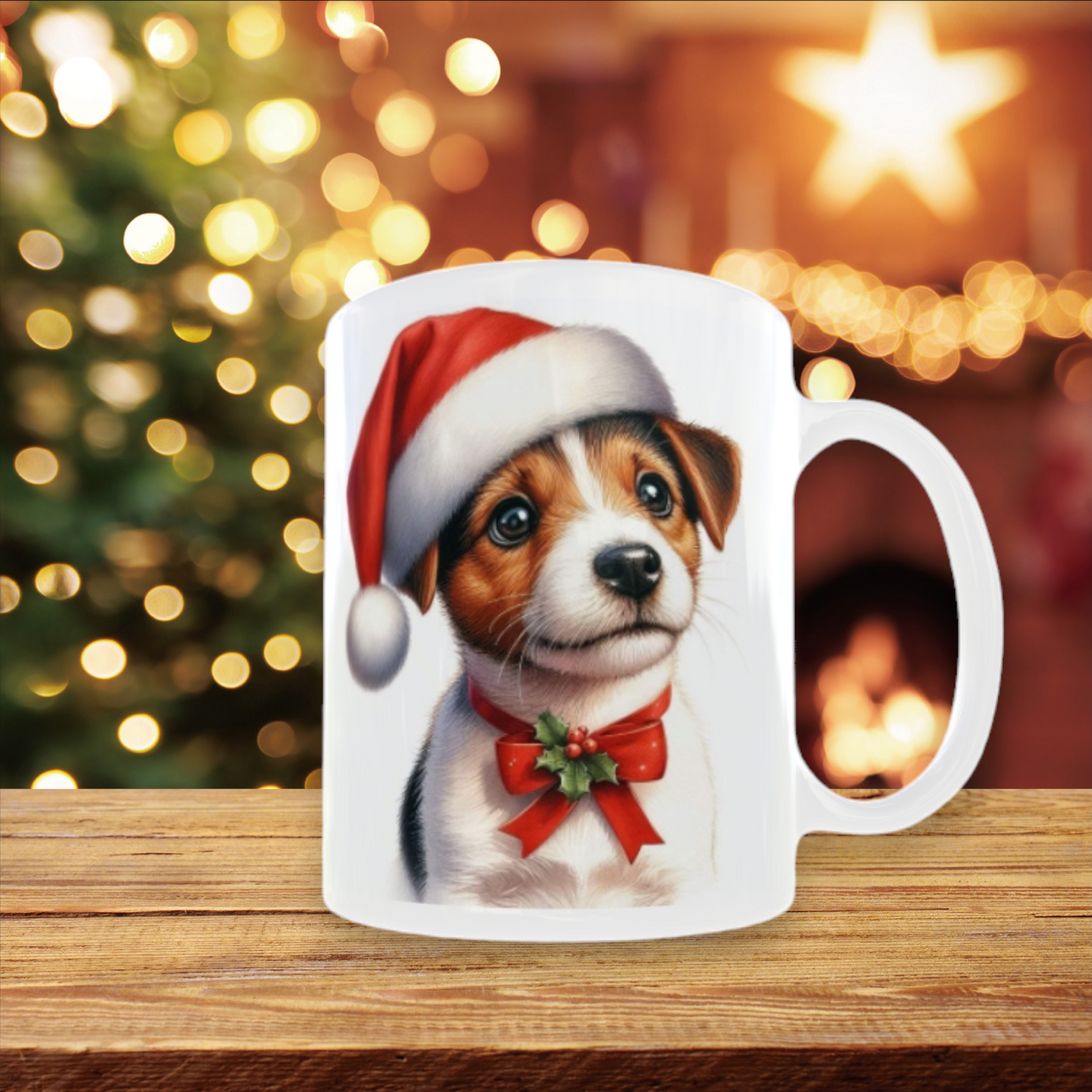 Mug chien noël