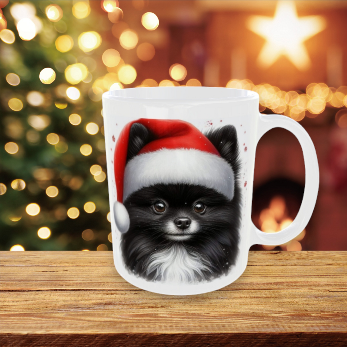 Mug chien noël