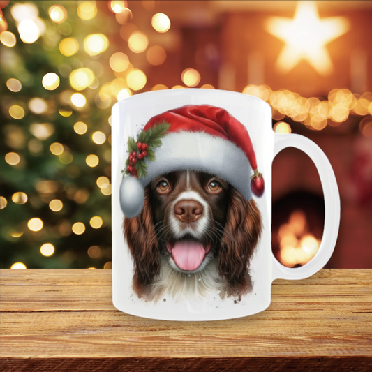 Mug chien noël