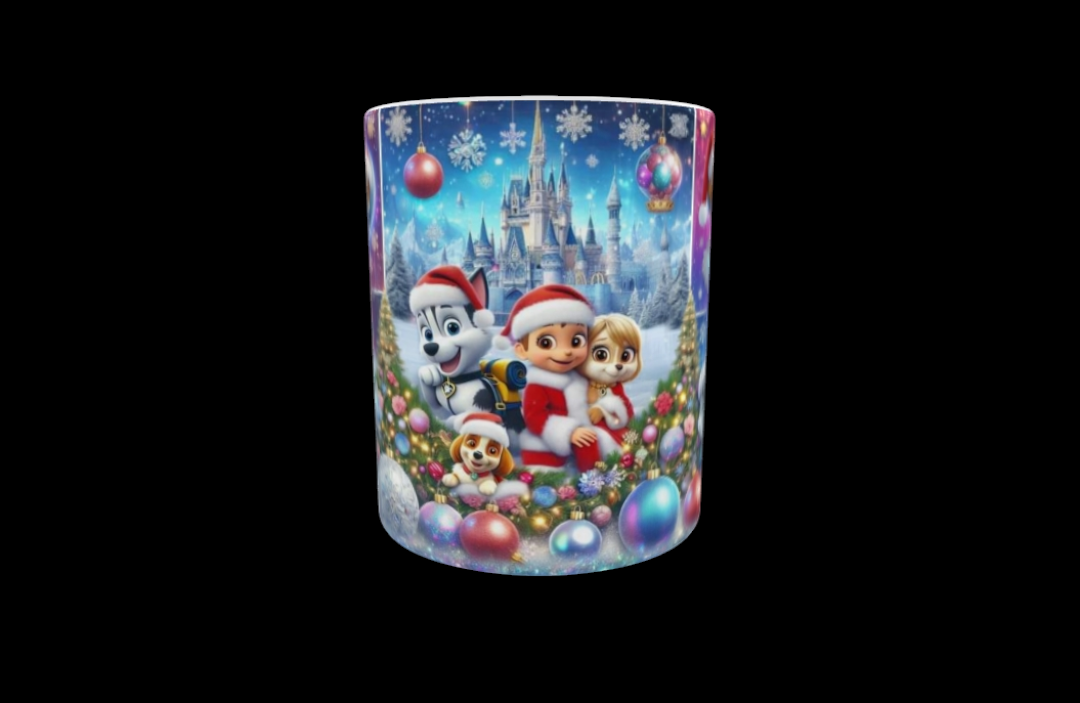 Mug Les personnages Disney fêtent Noel