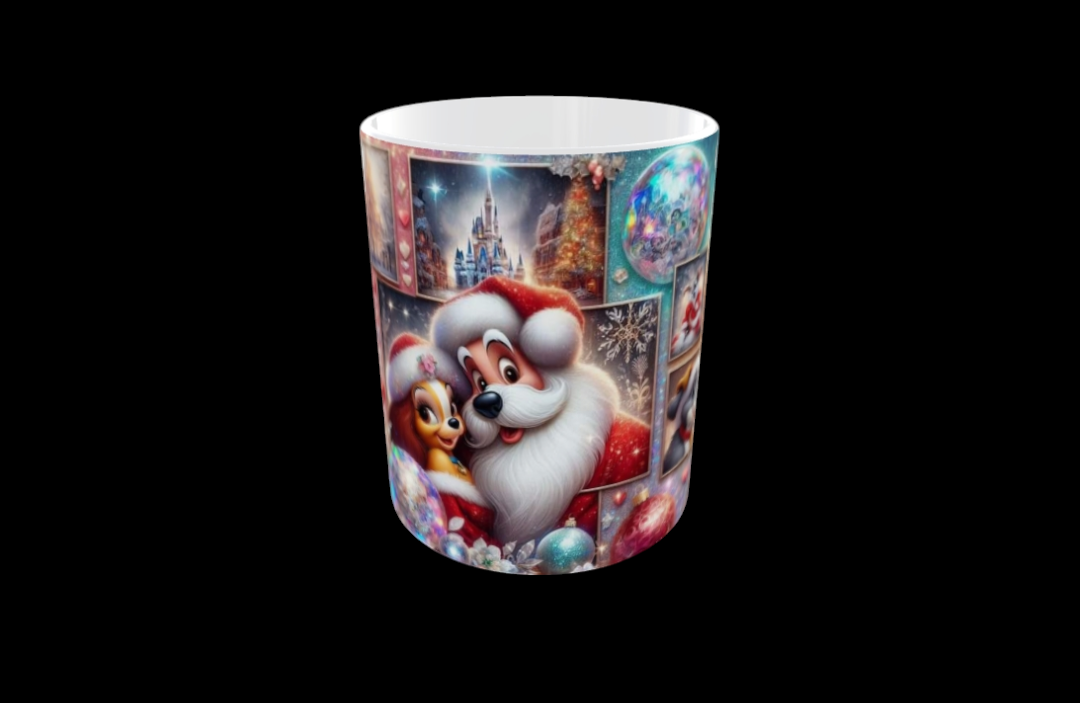 Mug Les personnages Disney fêtent Noel