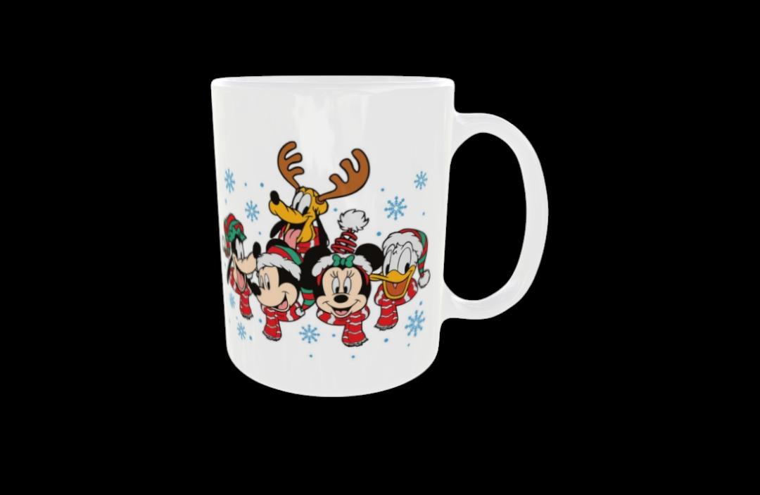 Mug Les personnages Disney fêtent Noel