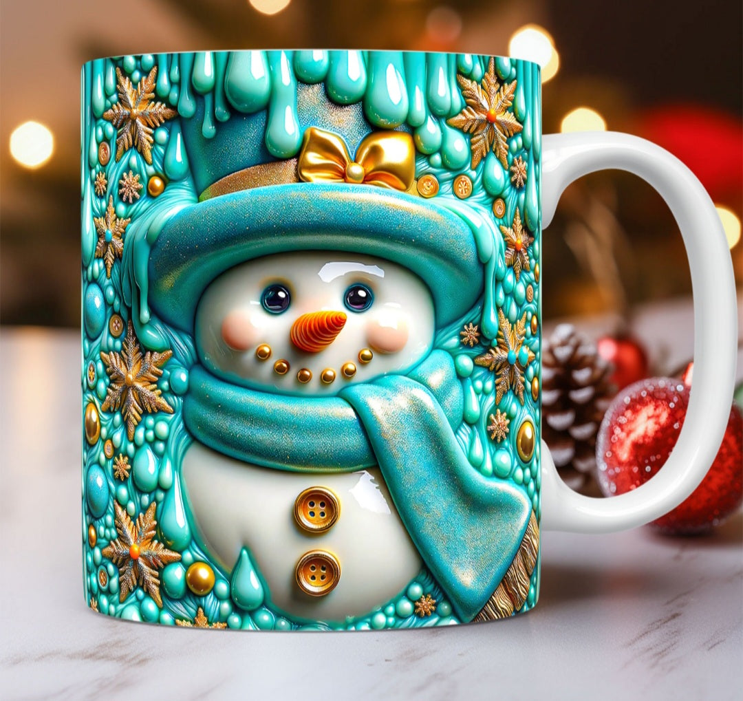 Mug bonhomme de neige