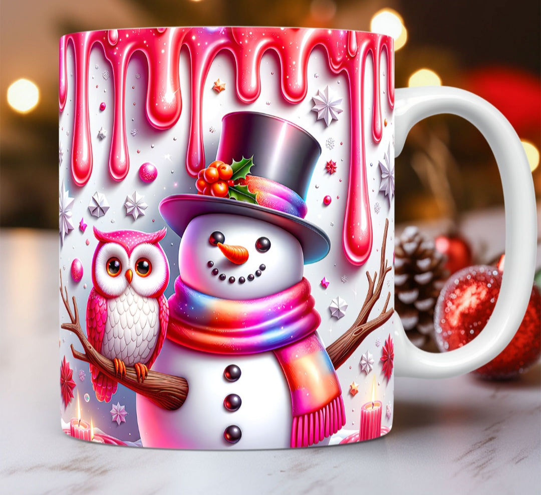 Mug bonhomme de neige