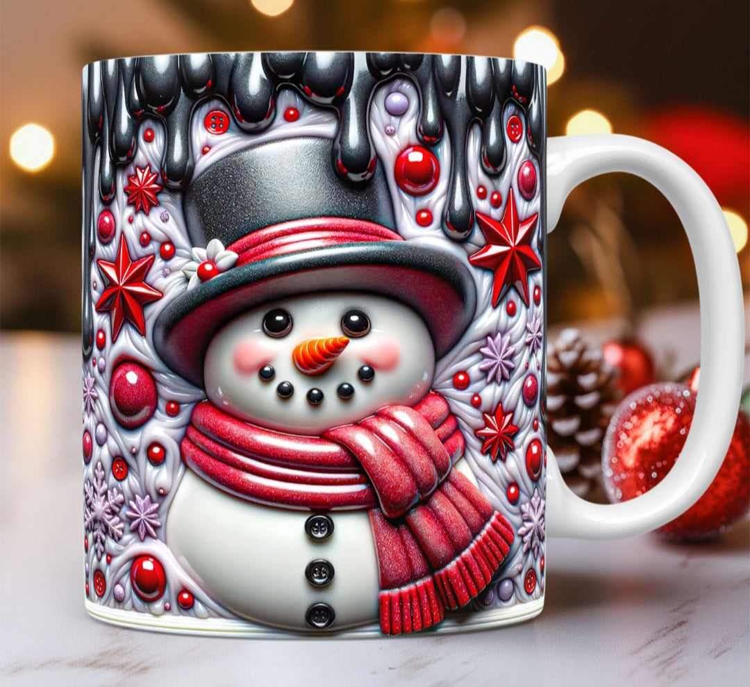 Mug bonhomme de neige