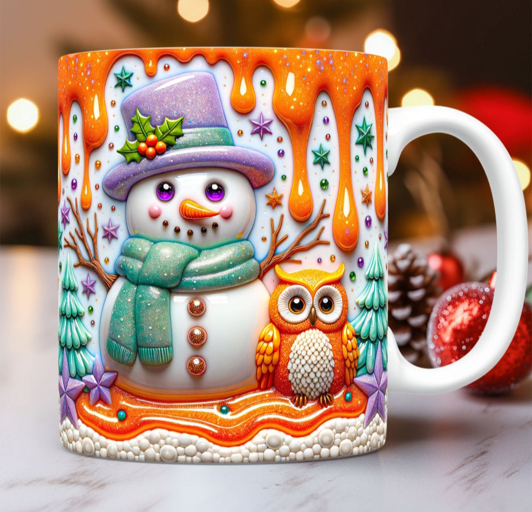 Mug bonhomme de neige