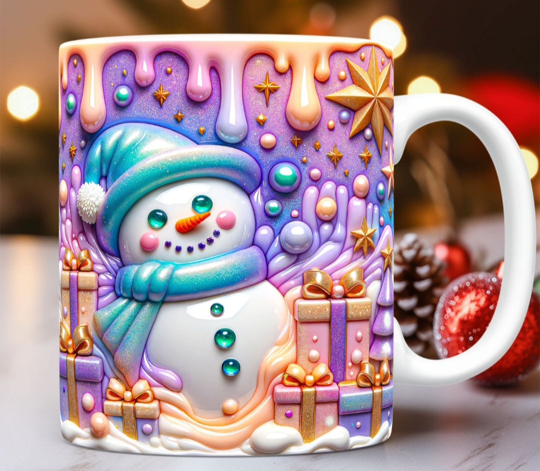 Mug bonhomme de neige