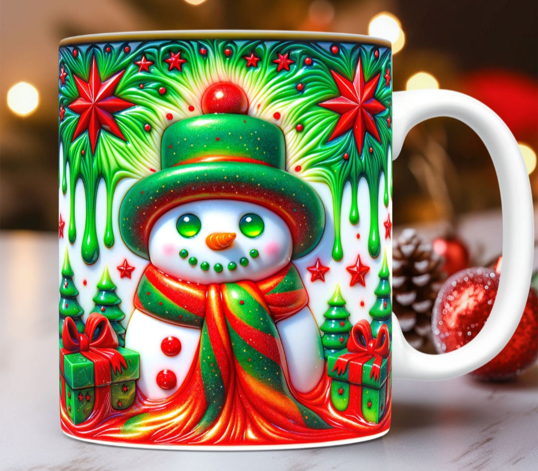 Mug bonhomme de neige