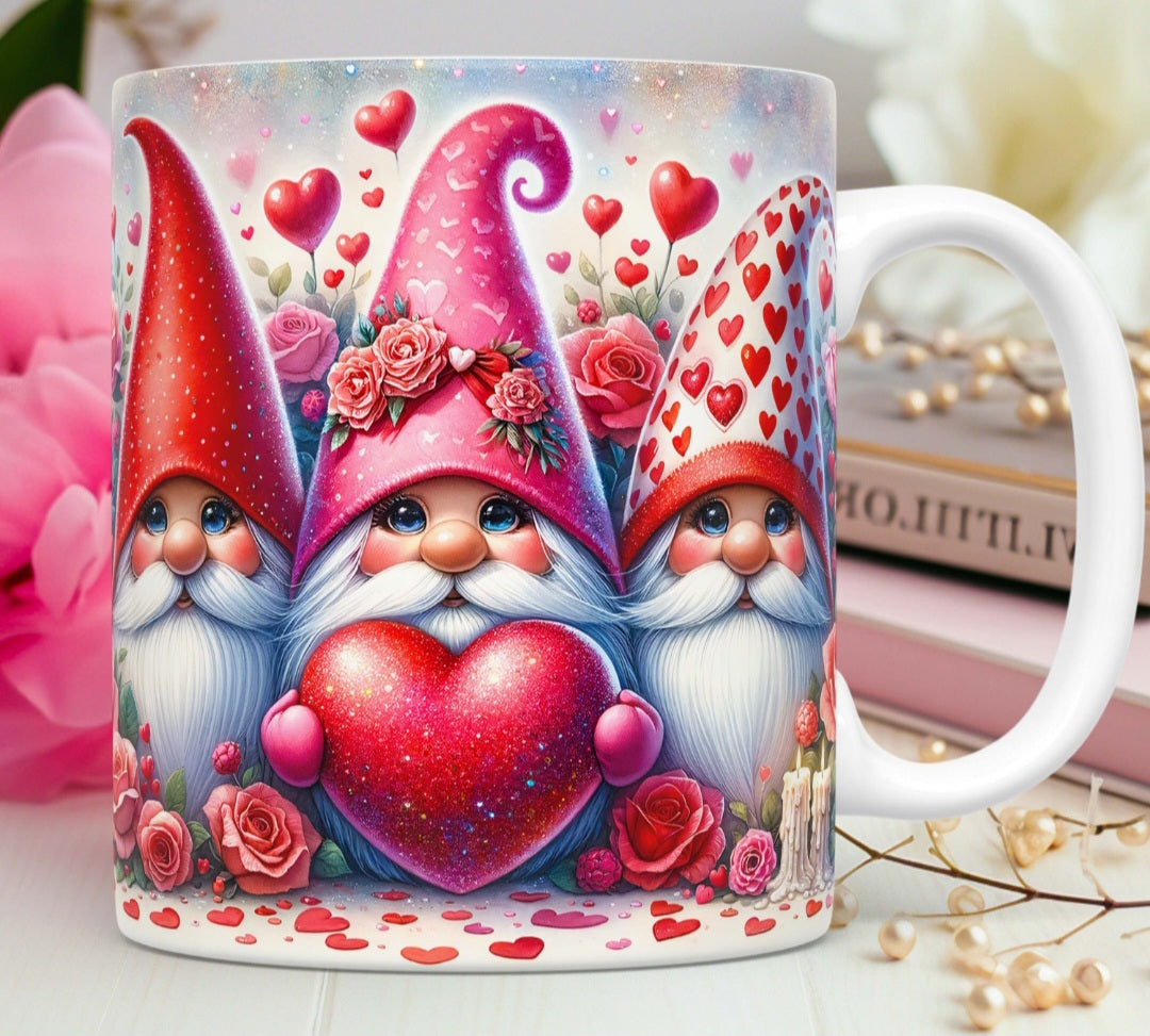 Mug Gnomes st valentin