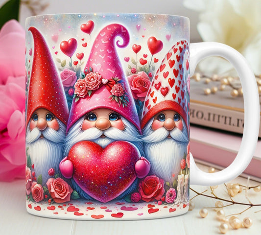 Mug Gnomes st valentin