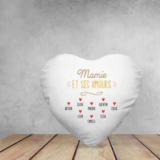 Coussin personnalisé mamie