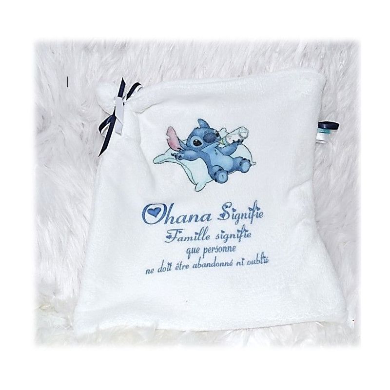 Doudou personnalisé stich