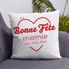 Coussin personnalisé mamie