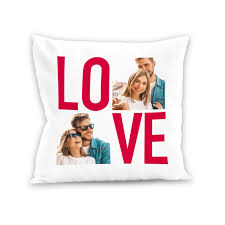 Coussin personnalisé st valentin