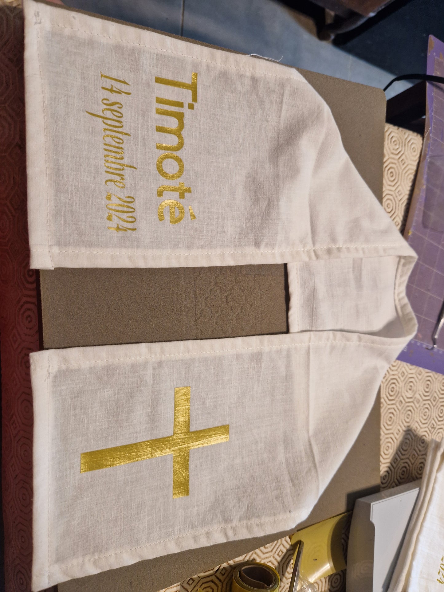 Écharpes de baptême